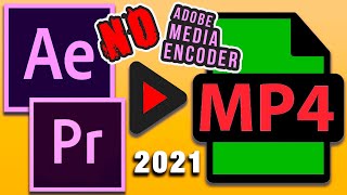 Как сохранить видео After Effects 2020 в MP4 БЕЗ Media Encoder