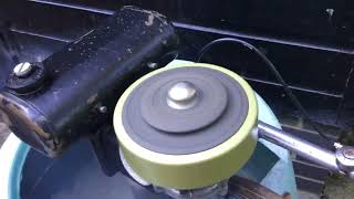 Seagull outboard motor - test run after rebuild and restoration.
