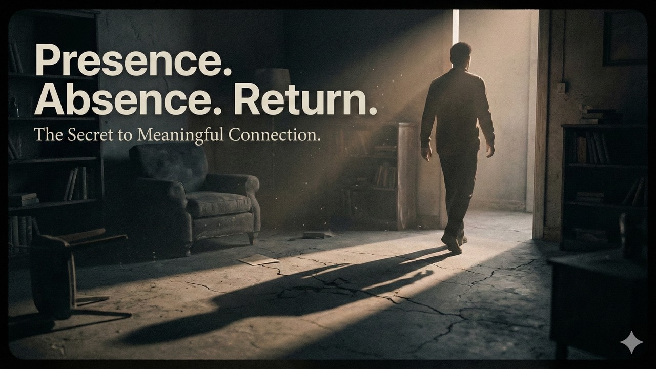 Why Distance Creates Depth (Positive Intermittent Connectivity)