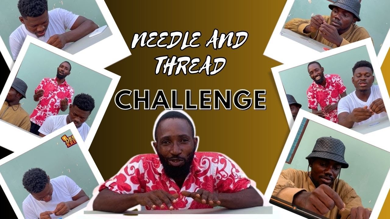 #challenge :THE NEEDLE AND THE THREAD CHALLENGE(ZONE A VS ZONE B) - YouTube