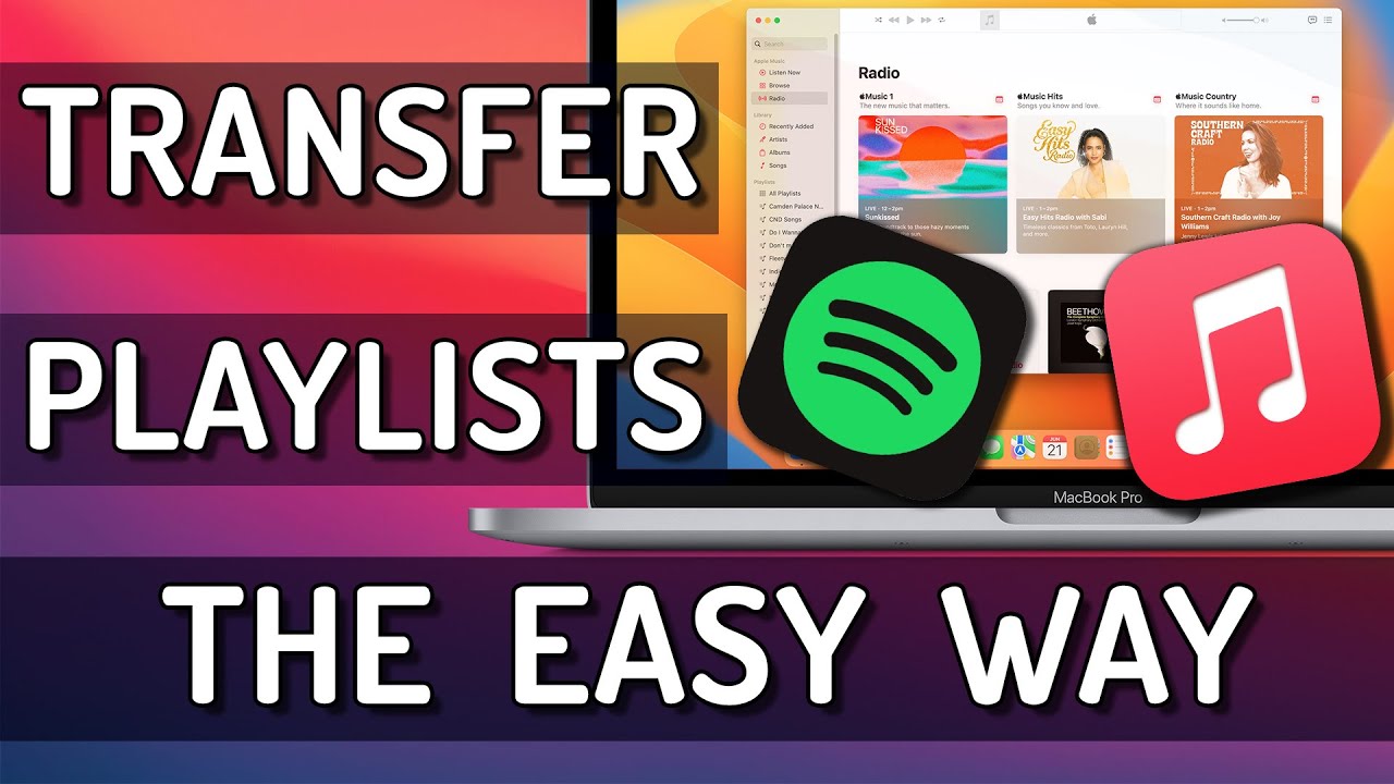 Cómo transferir 'playlists' entre Spotify y Apple Music