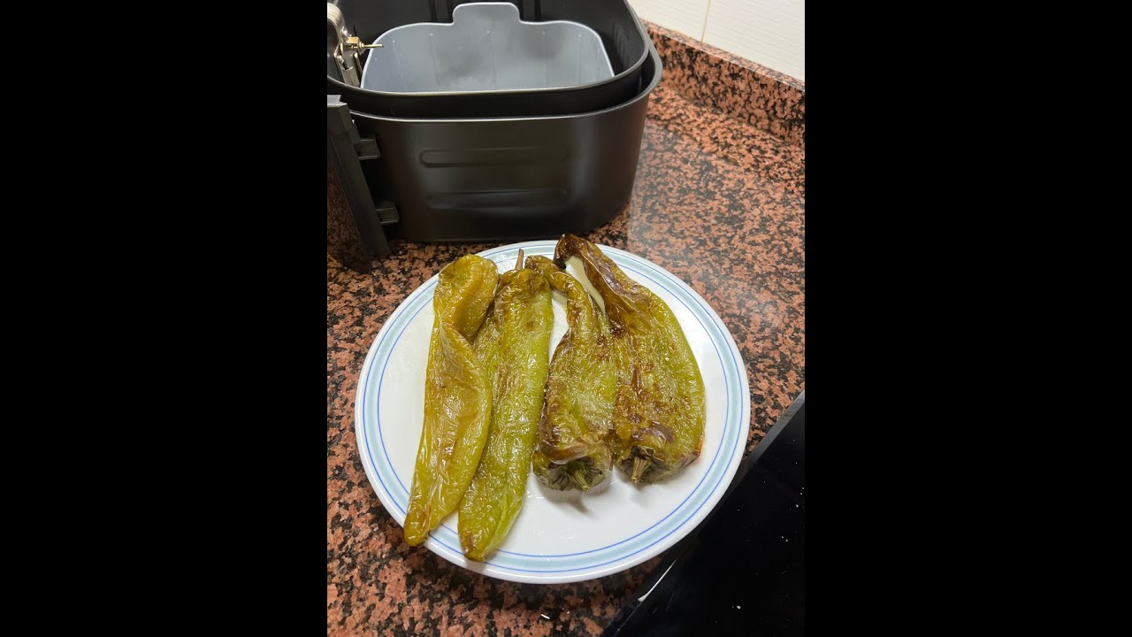 PIMIENTOS ITALIANOS EN FREIDORA DE AIRE