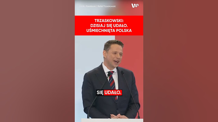 Trzaskowski żartobliwie: Śmiejmy się, uśmiechnięta Polska