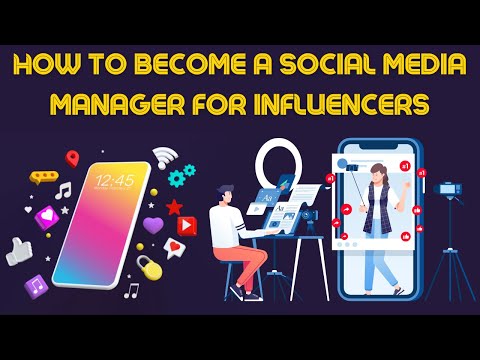 HOW TO BECOME a SOCIAL MEDIA MANAGER for INFLUENCERS