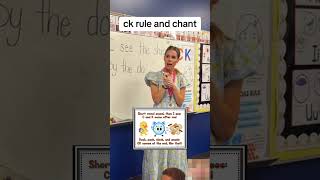 Digraph ck!  These resources are in my TPT 🍏 •Digraph CK Chant Poster •Digraphs Flashcards with