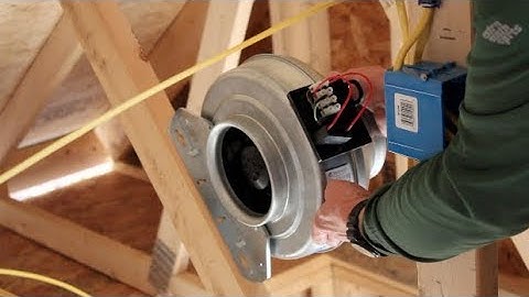 Fantech Bathroom Exhaust Fan