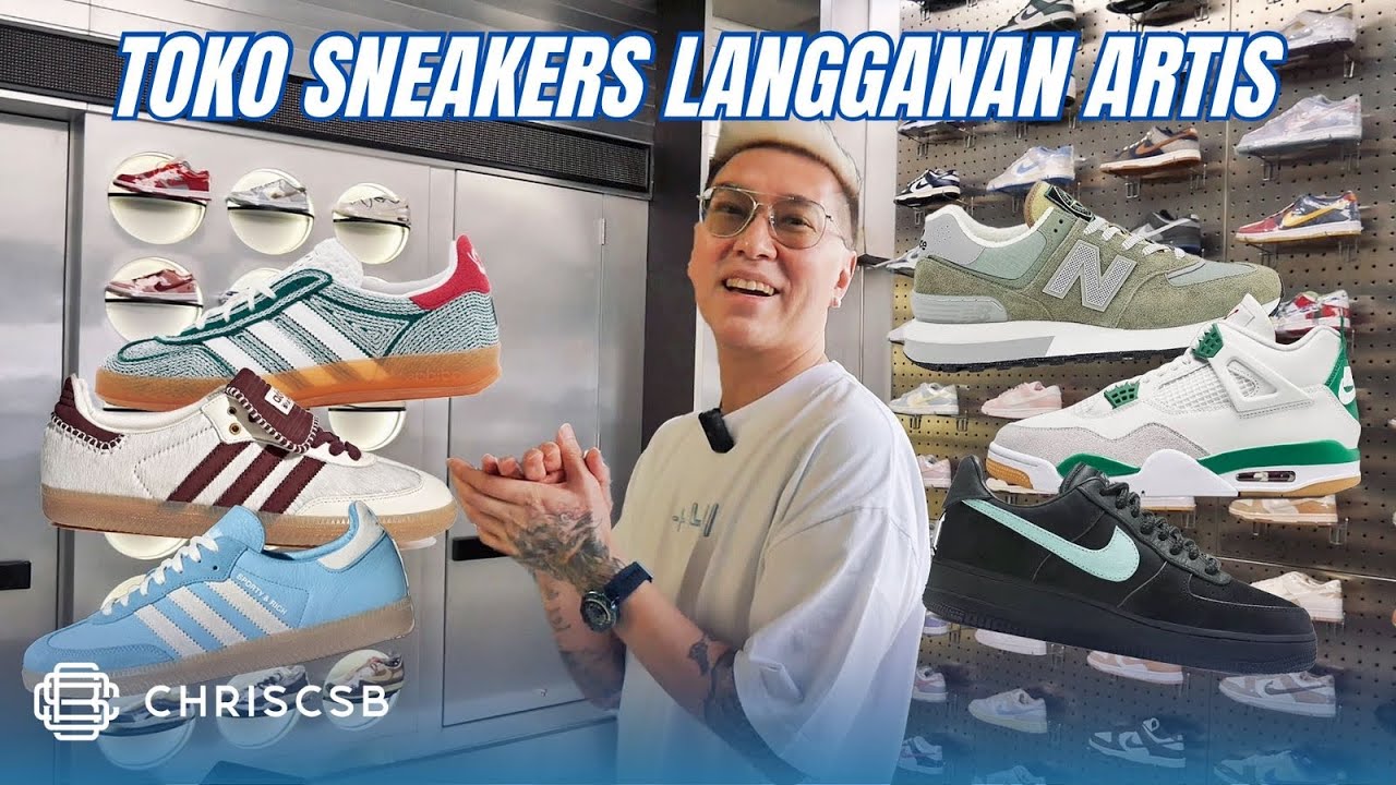 Senikersku Toko Langganan Artis, Super Lengkap! Adidas Samba, Gazelle, Nike, New Balance, Salomon