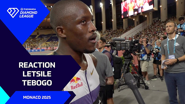 "It's not an excuse" - Letsile Tebogo on 200m defeat in Monaco - Wanda Diamond League 2025