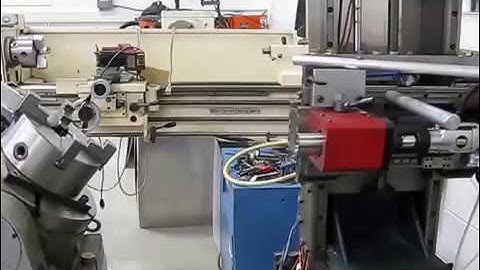 Five axis continuous CNC horizontal Mill Mach 3