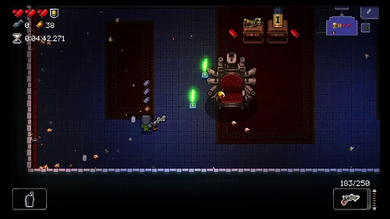 Enter the Gungeon No hit 1st floor super speed YouTube
