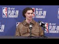 Josh Giddey Postgame Interview | Oklahoma City Thunder beat New Orleans Pelicans 123-118