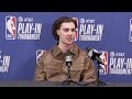 Josh Giddey Postgame Interview | Oklahoma City Thunder beat New Orleans Pelicans 123-118