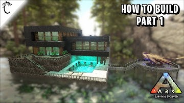 Ark: Modern House With Pool - How To Build