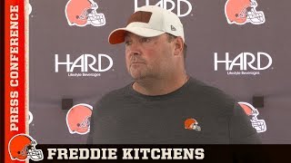 Freddie Kitchens: Running the football requires a lot of continuity | Cleveland Browns