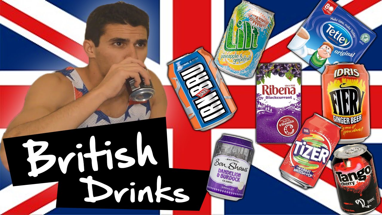 British drinks. American Drinks.