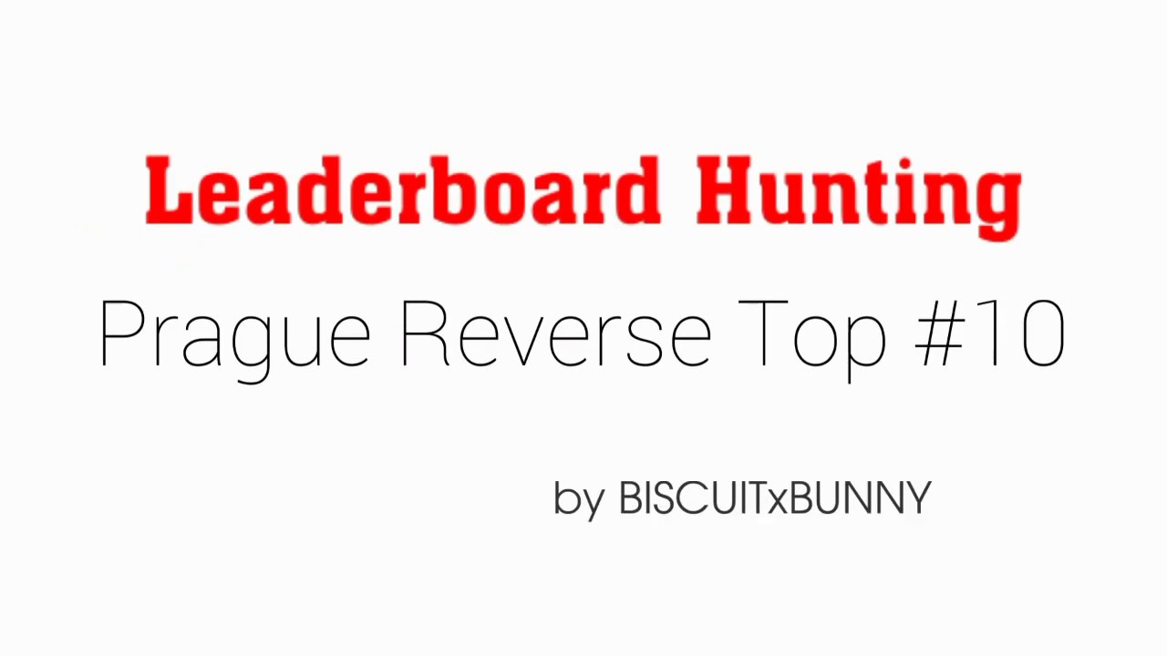 Forza 7 Leaderboard Hunting #1 (Prague Reverse)