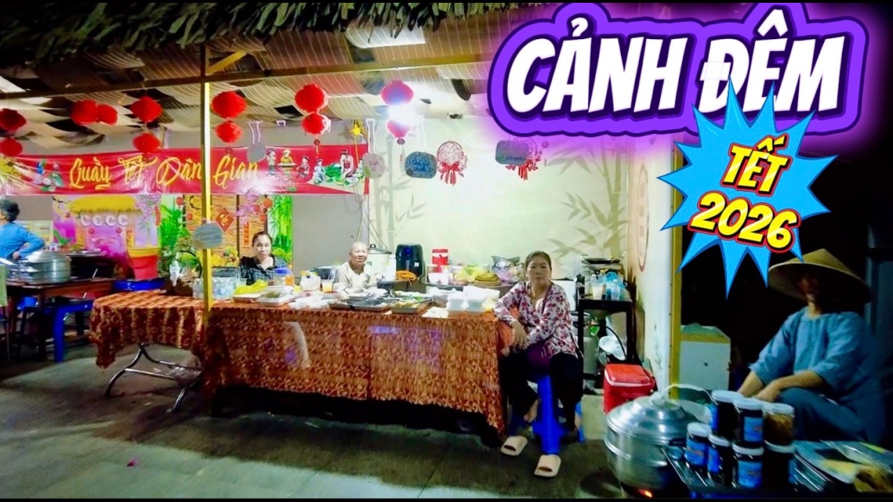 Đêm Lễ Tết 2026 Tại Chùa Miền Tây – khách đông quá