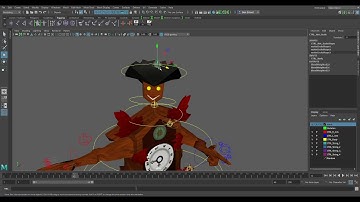 Autodesk Maya 2017   Student Version  D  School Senior Project Animations Hunter Hunter Boss Rig 10