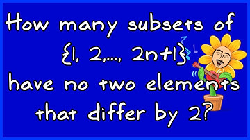 A beautiful combinatorics problem!