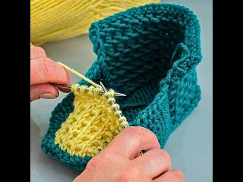 Knitted Slippers or Socks with a Seamless Sole on Two Needles Miarti🧶