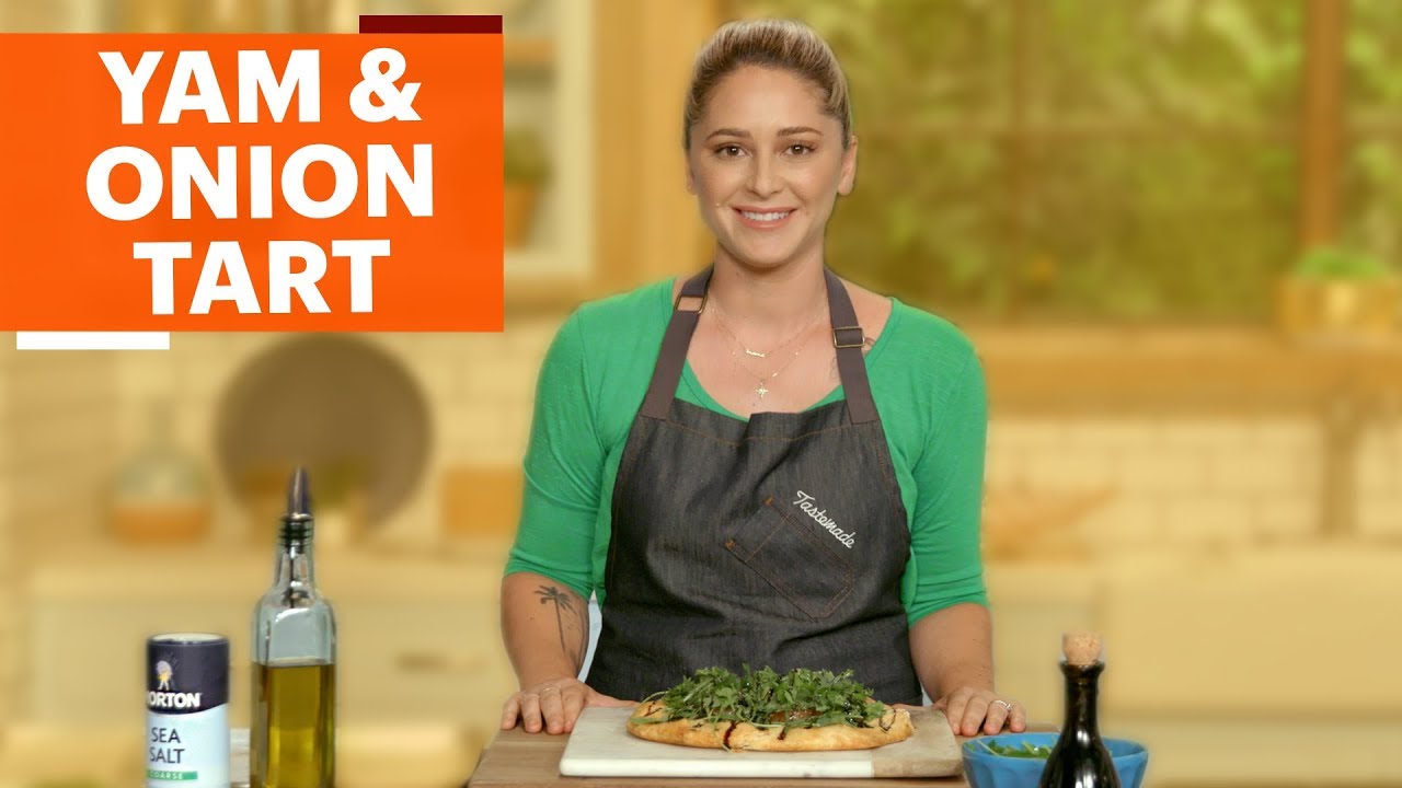 Caramelized Onion & Yam Tart | Brooke Williamson