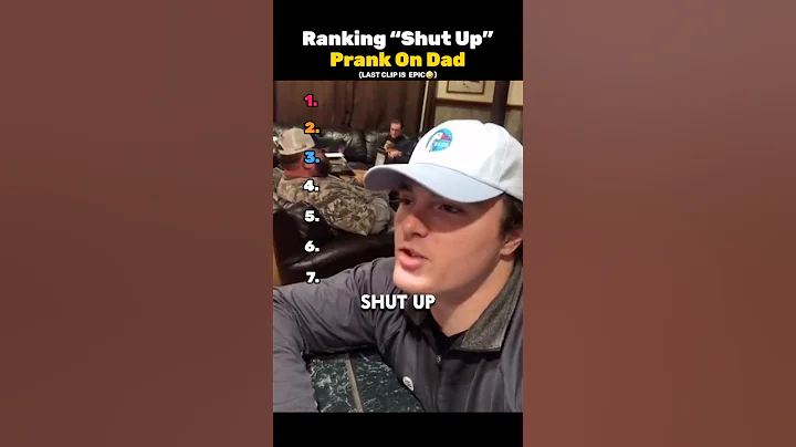 Ranking "Shut Up" Prank On Dad