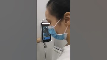 Thermomter Face Detection Tablet with Mask