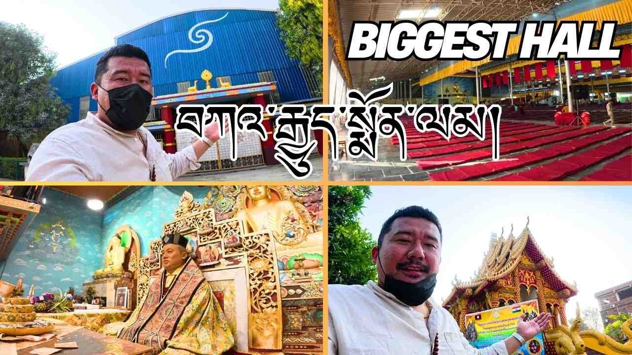 KAGYU MONLAM 2025 || BIGGEST HALL || KARMAPA MPNESTRY || TIBETAN VLOGGER 2025 || BODH GAYA 2025