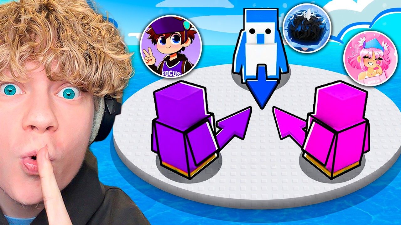 ROBLOX KNOCKOUT With YOUTUBERS.. (pure ragebait)