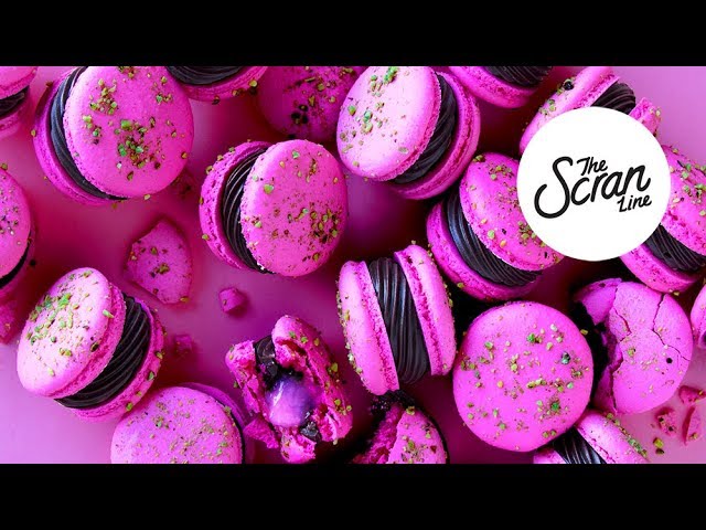 TURKISH DELIGHT MACARONS - The Scran Line