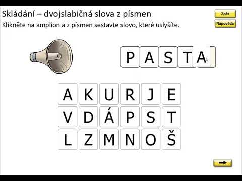 Písmeno R (čtení
