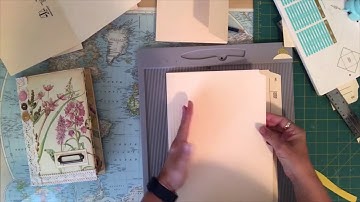Large Christmas File Folder Folio Tutorial