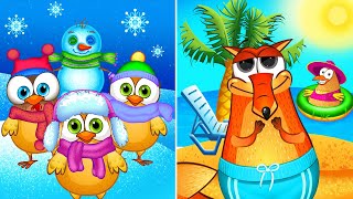 Hot and Cold Melodies - Delightful Kids Songs and Nursery Rhymes Journey.