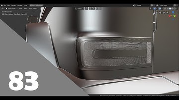 Blender 2.8 Car Modeling Tutorial - Part 83 (TailLights - B)