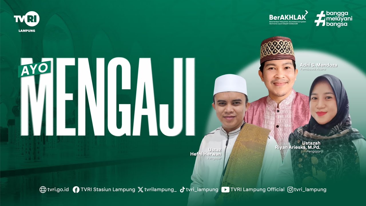 LIVE | AYO MENGAJI - Q.S AN NISA 68 - 70