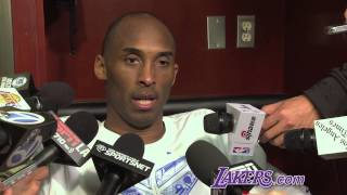 Postgame: Kobe Bryant