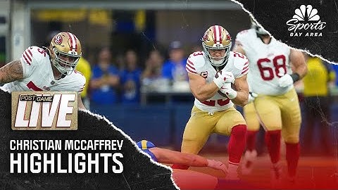 Christian McCaffrey powers 49ers