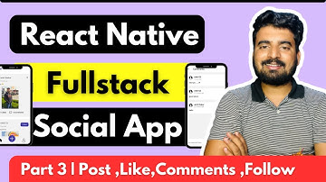 🛑 React Native Full stack  Social App - Post, Like ,Comment & Follow  | Engineer Codewala