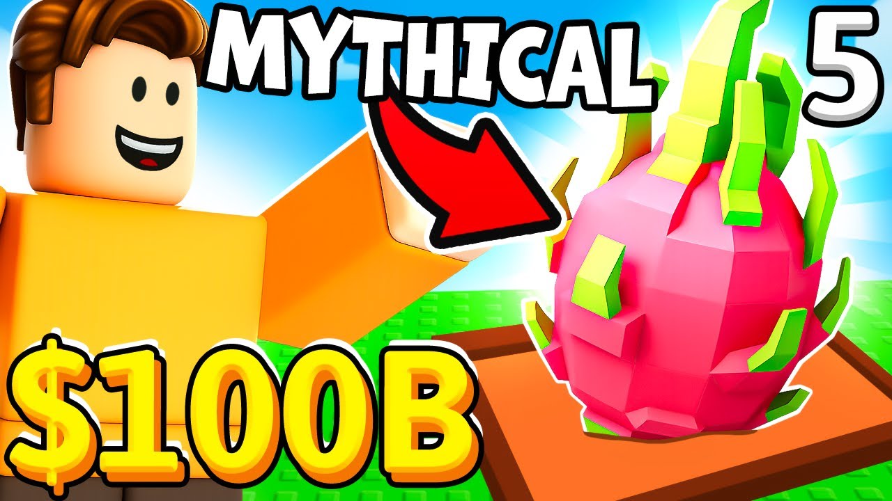 MIN FÖRSTA DRAGON FRUIT I ROBLOX GROW A GARDEN