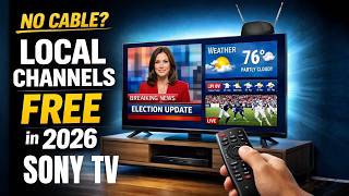 How To Access Local Channels On Sony TV (In 2026)