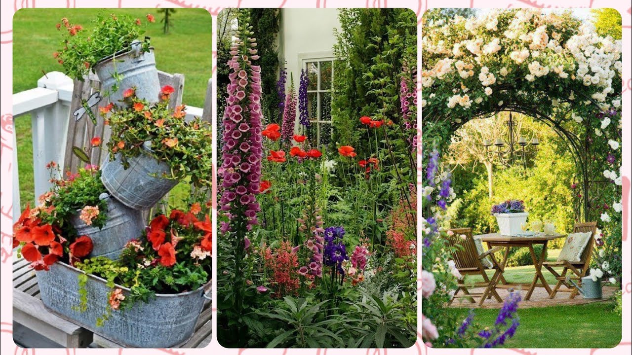 Amazing Garden Flower Design - Garden Makeover - YouTube