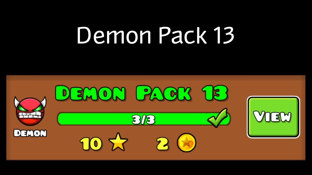 Demon Pack 13 [Map Pack #61] | Geometry Dash - YouTube
