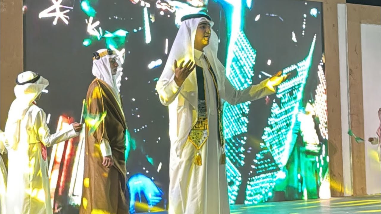 احتفال الأفلاج باليوم الوطني🤩💚 #الافلاج #اكسبلور 