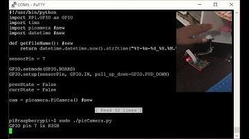 IFB 102 - Raspberry Pi Motion Sensor/ Dropbox Uploader