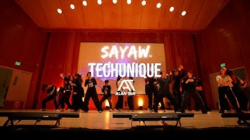 TechUnique | SAYAW XII [FRONT ROW]