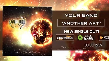 #010 Djent Mechanics - Visualizer Template for Progressive Metalcore Bands (After Effects Project)