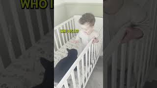 Toddler Wakes Up To His Feline Friend