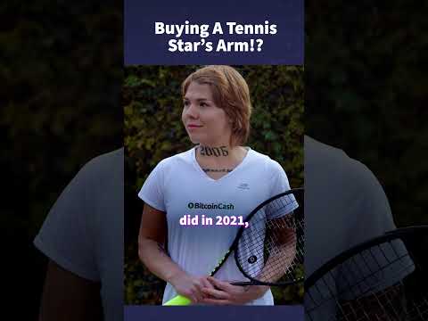 This Tennis Star Took the Human Billboard Idea TOO Far