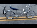 20” inches  Lowrider bicycle built by vulture line company , lowrider bike