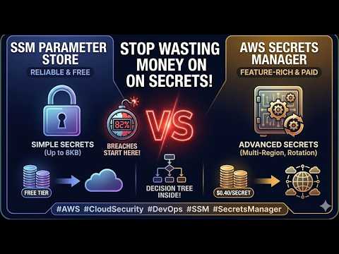 AWS Secrets Manager vs. SSM Parameter Store: Which One Should You Use?